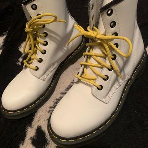 White Dr Martens